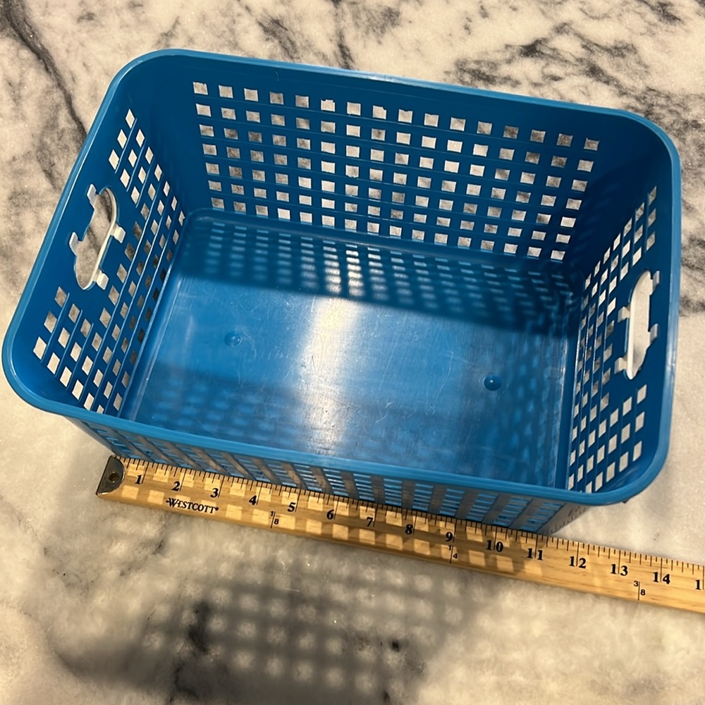 Blue basket - Picture 4 of 5